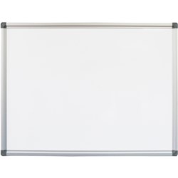 Rapidline Porcelain Whiteboard 1500x900mm Aluminium Frame