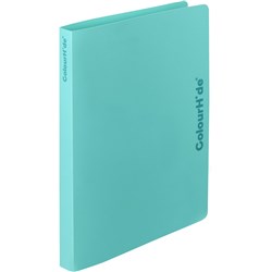 Colourhide A4 Pp Insert Binders A4 18mm 2'D' Aqua