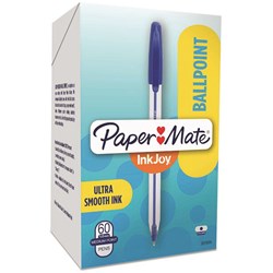 Papermate Inkjoy 100 Blue Medium Ballpoint Pen