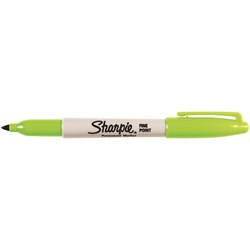 Sharpie Lime Finepoint Permanent Marker