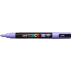 Uni Posca Paint Marker PC-3M  Fine 1.3mm Bullet Tip  Lilac