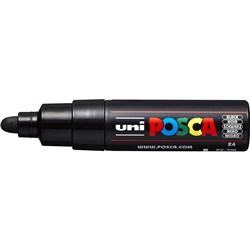 Uni Posca Paint Marker PC-7M  Broad 4.5mm Bullet Tip  Black