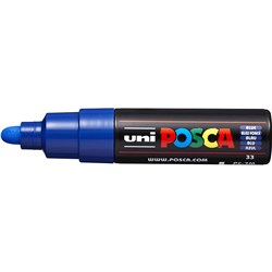 Uni Posca Paint Marker PC-7M  Broad 4.5mm Bullet Tip  Blue