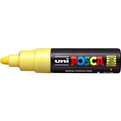 Uni Posca Paint Marker PC-7M  Broad 4.5mm Bullet Tip  Yellow