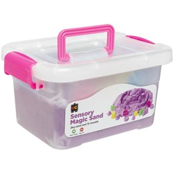 EC Sensory Magic Sand With Moulds 2KG Tub Purple