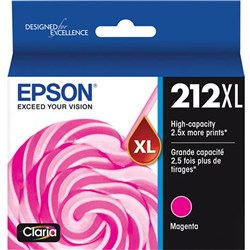 Epson 212XL Hi-Yield Magenta Ink Cartridge