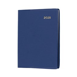 Collins 2025 Belmont 337P A7 Week To View Navy Diary With Pencil