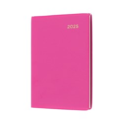 Collins 2025 Belmont 337 A7 Week To View Pink Diary