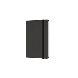 Debden 2026 Designer D36 85x132mm Week To View Charcoal Textured Fabric Diary