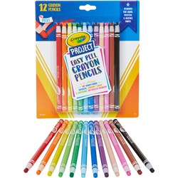 Crayola Project Crayons Easy Peel Pack of 12