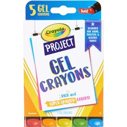 Crayola Project Crayons Gel Pack of 5