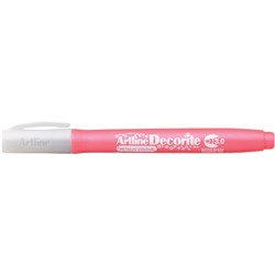 Artline Decorite Markers 3.0mm Chisel Metallic Pink Box Of 12