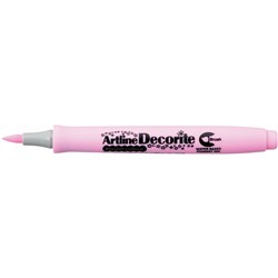 Artline Decorite Brush Markers Pastel Pink Box Of 12