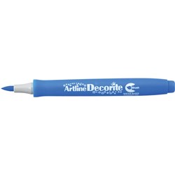 Artline Decorite Brush Markers Standard Blue Box of 12