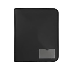 Marbig Zipper Binder A4 Tech Case 25mm 2D Black