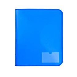 Marbig Zipper Binder A4 Tech Case 25mm 2D Blue