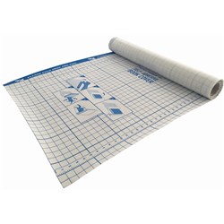 Protext Performance 80 Micron Clear Gloss Self Adhesive Book Covering - 900mmx15m