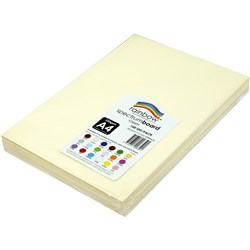 Rainbow A4 Cream 220gsm Spectrum Board