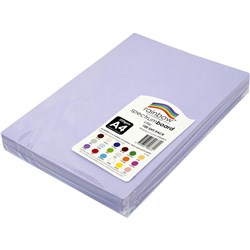 Rainbow A4 Lilac 220gsm Spectrum Board