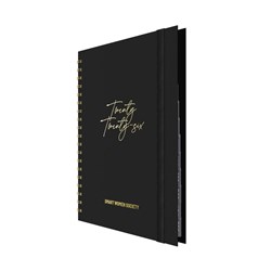 Collins 2026 Smart Women Society 176x250mm Week to a View Black Diary