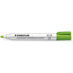 Staedtler Lumocolor 351 Light Green Bullet Whiteboard Marker