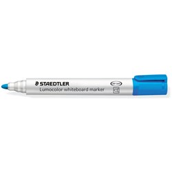 Staedtler Lumocolor 351 Light Blue Bullet Whiteboard Marker