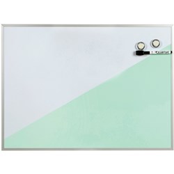 Quartet Geo Whiteboard  430X580mm Teal