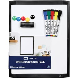 Quartet Whiteboard Value Pack A3 Aluminium Frame