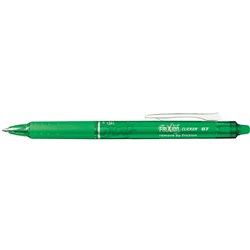 Pilot FriXion Clicker Pen Fine 0.7mm Green Box of 12