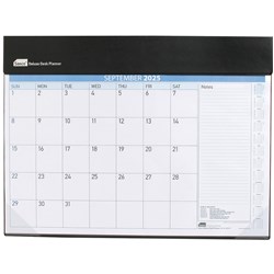 Sasco 2025 518x378mm Deluxe Month to View Desk Top Year Planner