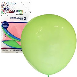 Alpen Assorted Colour Giant 90cm Balloons