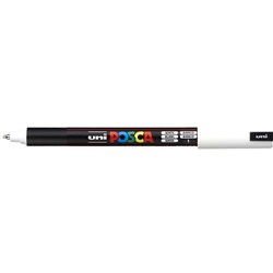 Posca PC-1MR White 0.7mm Ultra Fine Paint Marker