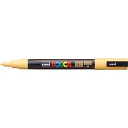 Uni Posca Paint Marker PC-3M  Fine 1.3mm Bullet Tip  Apricot