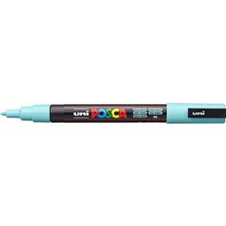 Uni Posca Paint Marker PC-3M  Fine 1.3mm Bullet Tip  Aqua Green