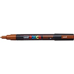 Uni Posca Paint Marker PC-3M  Fine 1.3mm Bullet Tip  Bronze