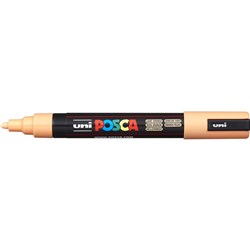 Uni Posca Paint Marker PC-5M  Medium 2.5mm Bullet Tip  Light Orange