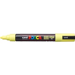 Uni Posca Paint Marker PC-5M  Medium 2.5mm Bullet Tip  Sunshine Yellow