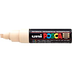 Uni Posca Paint Marker PC-8K  Broad 8mm Chisel Tip  Beige