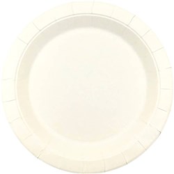 Earth Eco Round Paper Plate White 230mm