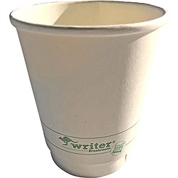 Writer 355ml/12oz White Eco Paper Cup