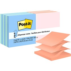 Post-It R330-U-ALT Pop-Up  Notes 76X76 Capetown Colours  Pack of 12