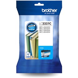 Brother LC-3337 Cyan Ink Cartridge