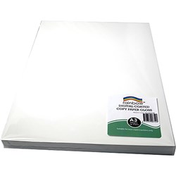 Rainbow Premium Digital Copy Paper Gloss A3 250gsm White