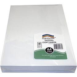 Rainbow A4 250gsm White Premium Matte Digital Copy Paper