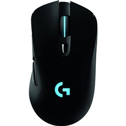 Logitech G703 Lightspeed Black Wireless Gaming Mouse with Hero Sensor