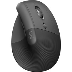 Logitech Lift Vertical Graphite Ergonomic Wireless Mouse