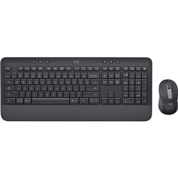 Logitech MK650 Graphite Signature Wireless Keyboard and Mouse Combo