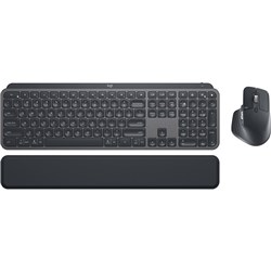 Logitech MX Keys Graphite Wireless Keyboard and Mouse Combo