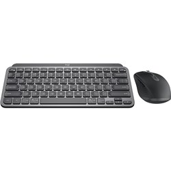 Logitech MX Keys Graphite Mini Wireless Keyboard and Mouse Combo