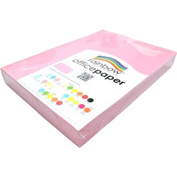 Rainbow A3 80gsm Pink Copy Paper